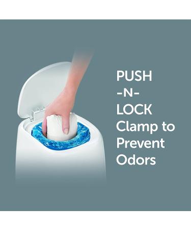 Diaper Genie Expressions Pail | Odor-Controlling Baby Diaper Disposal System | Includes Diaper Pail & 1 Starter Refill Bag - Buy Online on GoSupps.com