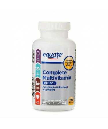 Men s Multivitamin 200 Tablets Daily Vitamin Men Formula Multi Vitamins for Men Over 50 Mens Multivitamins Easy to Swallow