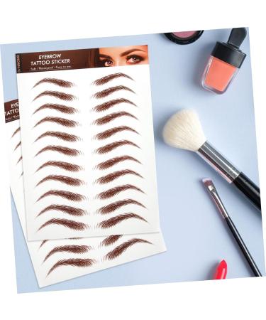 FOYTOKI 5 Sheets sticker makeup stickers grooming shaping eyebrow eye makeup supplies - Buy Online on GoSupps.com