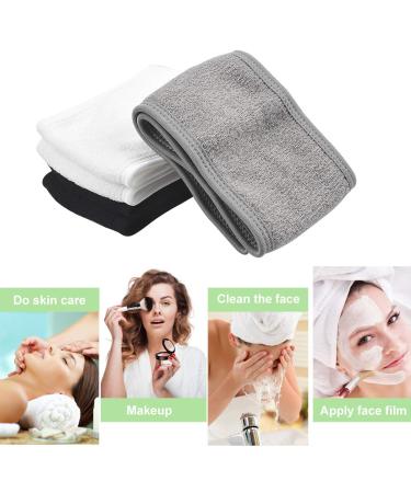 NATUCE 3-Piece Terry Cosmetic Headband Set | Adjustable Hair Band for Makeup Yoga Spa & Water Protection - Buy Online on GoSupps.com