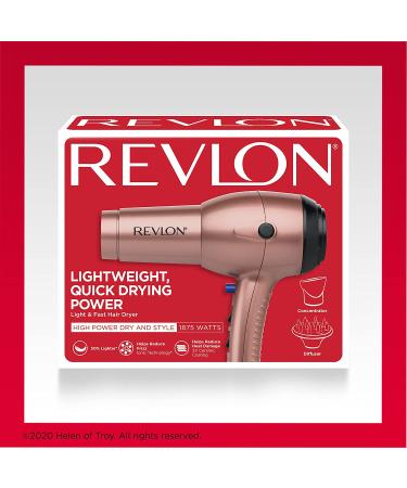 Revlon 1875W Light & Fast Hair Dryer for Stunning Blowouts - Buy Online on GoSupps.com