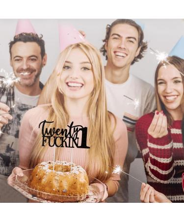 21st Birthday Decorations 21st Birthday Decorations for Her 21st Birthday Cake Topper Decoration Birthday Cake Decoration 21st Cake Toppers for Him 21st Birthday Cake Toppers for Him or Her Y02 - Buy Online on GoSupps.com