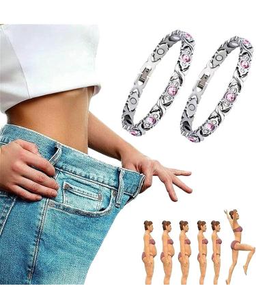 Magnetic Tabs for Lymphatic Drainage & Weight Loss - Silver 2 Pack for Men & Women - Buy Online on GoSupps.com