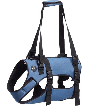 COODEO Dog Lifting Harness - Adjustable Breathable Support for Rehabilitation | Ideal for Old & Disabled Pets - Blue - International Shipping - Buy Online on GoSupps.com