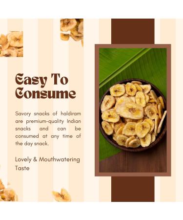 Haldiram s Savory Snacks Easy to Carry Anywhere Crispy Crunchy & Spicy Delicious Indian Namkeen Snacks Made With Authentic Taste Enjoy At Tea Time (Daksin Express Banana Chips Pack of 4) - Buy Online on GoSupps.com