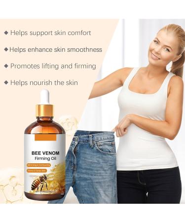 WRANBAO Veno Lift bee venom firming oil bee venom serum oils bee venom cream slimming contours firms the skin firming oil for fullbody massage suitable for the body 3 pieces 3 Pieces - Buy Online on GoSupps.com