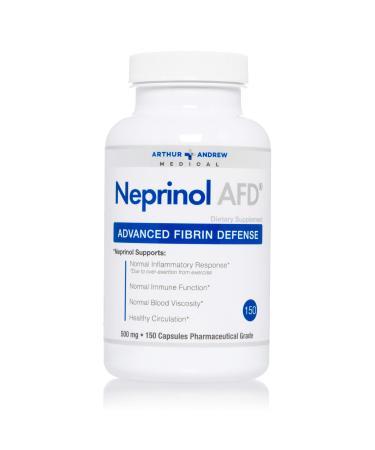 Arthur Andrew Medical Neprinol AFD Advanced Fibrin Defense 500 mg 150 Capsules