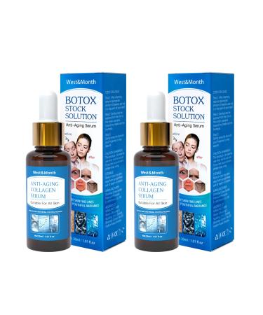 Jennifer Aniston Vitamin C Serum For Face Botox Anti Aging Serum/Botox Face Serum with Vitamin E Salicylic & Amino Acids Skin Brightening Serum Botox Facial Serum Reduce Fine Lines Wrinkles Plump Skin Pack of 2 - Buy Online on GoSupps.com
