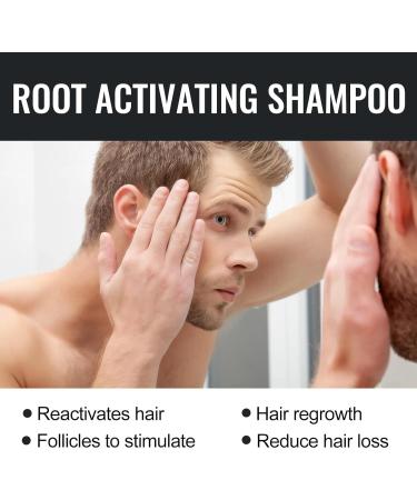 Root Activator Hair Loss Thickening Shampoo - Natural Formula for Men & Women | Hair Regrowth Solution (1 PC - Buy Online on GoSupps.com