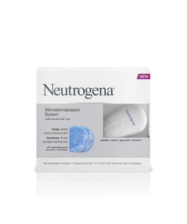 Neutrogena Microdermabrasion Starter Kit At-home skin exfoliating and firming facial system