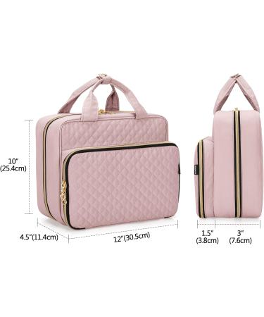 Damero Pill Bottle Organizer Bag - Travel Medicine Organizer for Vitamins & Supplements - Misty Rose - Buy Online on GoSupps.com