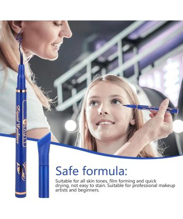 Liquid Eyeliner | Waterproof Long-lasting Liner Makeup Pencil for Eye - Smudge-proof Eyeliner for Smooth Eye Look on Vacation Daily Outgoing Leisure Time and Dating Pochy Wingtail Eyeliner_06# - Buy Online on GoSupps.com