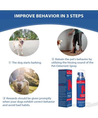 Dog Corrector Spray 70ml Spray Pet Instructor Dog Trainer Safe Humane & Effective Stop Barking Jumping Up Food Stealing Dog Fights & Attacks Help Stop Unnecessary Dog Behaviour (2 Pack) - Buy Online on GoSupps.com