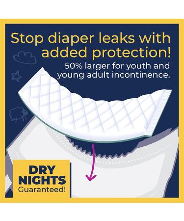 Super Sposie Booster Pads - Maximum Absorbency for Overnight Diapers and Youth Incontinence - Buy Online on GoSupps.com