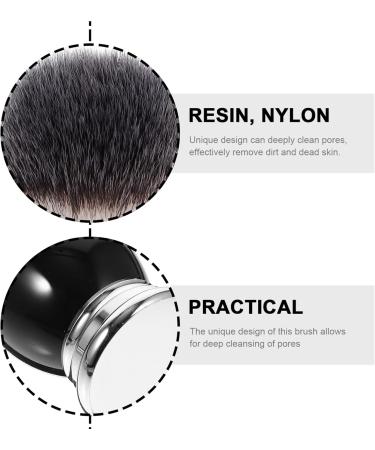 Fomiyes Male Shaving Brush - Premium Hairdressing Salon Brush for Men | Ideal for Soap & Razor Use - Buy Online on GoSupps.com