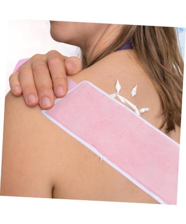 FOMIYES Flocking Back Strip face mitt exfoliating Sunless Tanning applicator Tanning Lotion applicator Back Lotion Strap Facial Accessories Back Tanning applicator Suite Fiber moisturizing - Buy Online on GoSupps.com