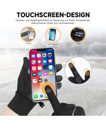 Winter Riding Gloves for Kids - Waterproof Anti-Slip Touchscreen | Puliou Bicycle Gloves for Girls 4-12 Years - Buy Online on GoSupps.com