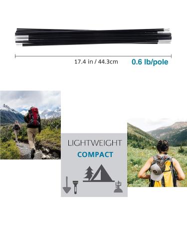 BRILLIANCE4U 14ft 8.7in Pre-Assembled Aluminum Tent Pole Replacement - 7001 T6 Heated Tent Rod - Buy Online on GoSupps.com