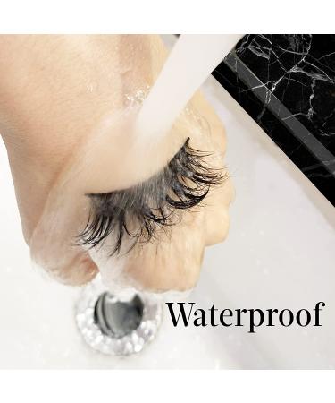 Clear Eyelash Glue - Super Strong Hold, Waterproof Adhesive for False Eyelashes - Gentle on Sensitive Eyes - 0.176oz (Clear) - Buy Online on GoSupps.com