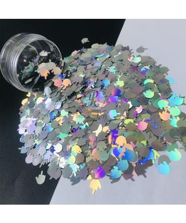 10g Sliver Middle Finger Glitter - Festival Rave Beauty Makeup Decoration - Buy Online on GoSupps.com