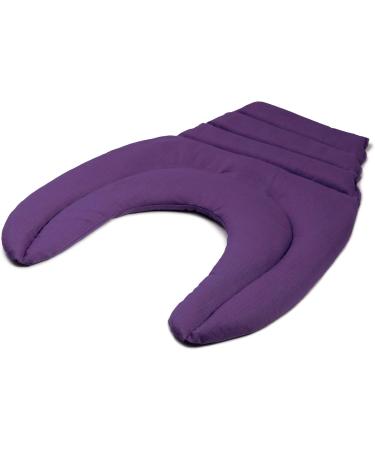 Purple Cherry Stone Neck Pillow & Back Heat Pad | Comfort & Support for Travel & Relaxation - Buy Online on GoSupps.com