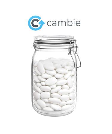 Cambie Jordan Almonds - Premium Bright White Candy Almonds for Weddings, Parties, and Holidays - 1 lb Pack - Buy Online on GoSupps.com