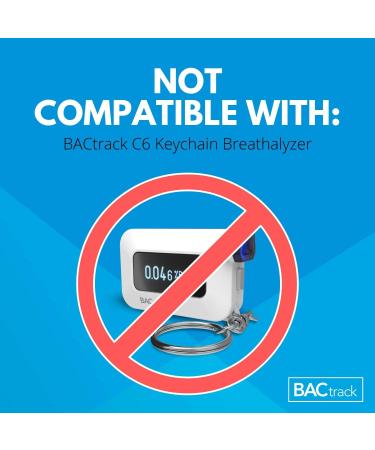 BACtrack Keychain Breathalyzer Mouthpieces (20 Count) - Compatible with BACtrack Keychain, Go, Vio, and T60 Breath Alcohol Testers - Pack of 1 - Buy Online on GoSupps.com