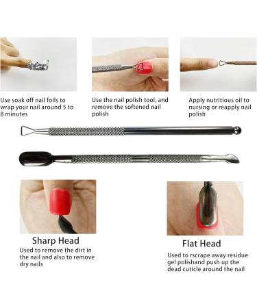 Lofuanna Cuticle Nippers and Pusher Set - Professional Stainless Steel Manicure Tools for Dead Skin Fingernails and Toenails (Black) - Buy Online on GoSupps.com