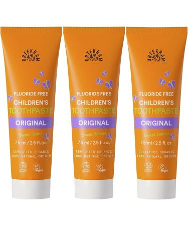  Urtekram Organic Children's Toothpaste - 75ml - Buy Online on GoSupps.com