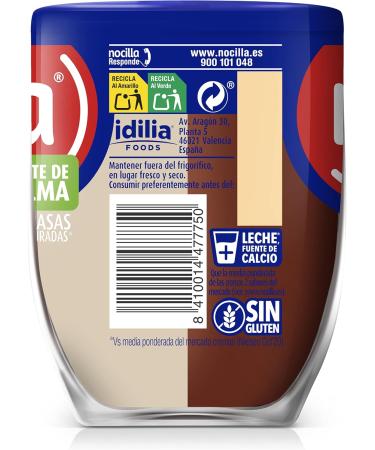Nocilla Chocoleche Cocoa Cream Cocoa Spread Without Palm Oil 360 gr - Buy Online on GoSupps.com