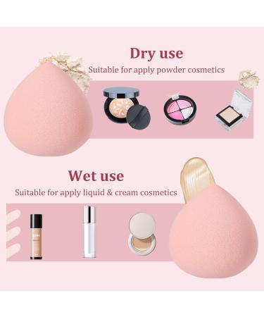 Smilcloud 4 Pcs Ultra Soft Makeup Sponges & Powder Puffs Set - Buy Online on GoSupps.com