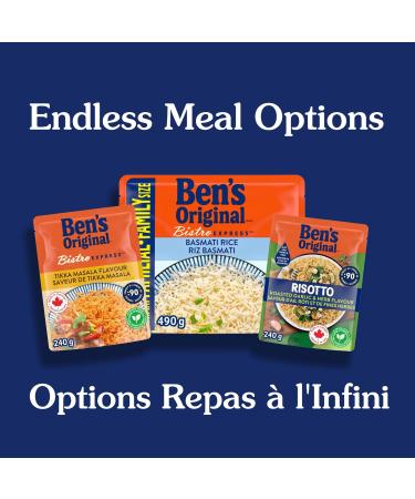 BEN'S ORIGINAL Risotto Roasted Garlic & Herb Flavour Side Dish 240g Pouch Roasted Garlic & Herb 1 - Buy Online on GoSupps.com