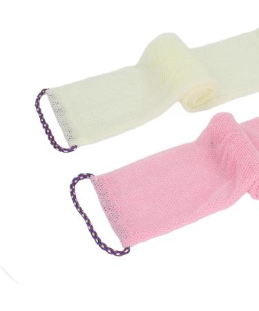African Bath Sponge Quick Drying 2 Hand Straps Soft Nylon Exfoliating Foaming Net Bath Sponge Easy to with Bath Gloves for Hotel for Shower (Naroote4odxarg2z1-11) - Buy Online on GoSupps.com