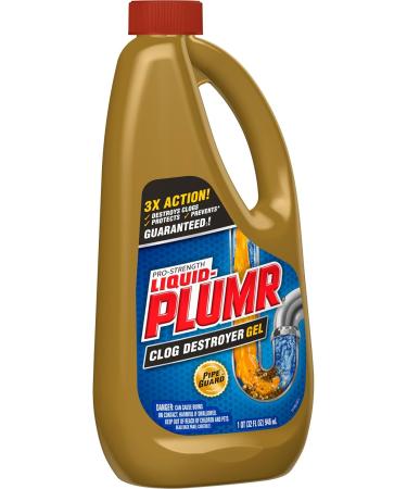 Liquid-Plumr Pro-Strength Clog Remover Full Clog Destroyer 32 Fluid Ounces 1 - Buy Online on GoSupps.com