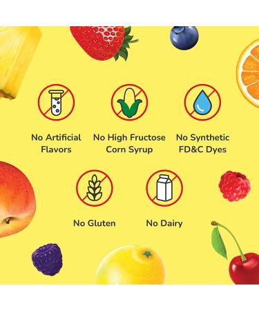 Lil Critters Fiber Digestive Support Gummies - Natural Fruit Flavor, 90 Count - Buy Online on GoSupps.com