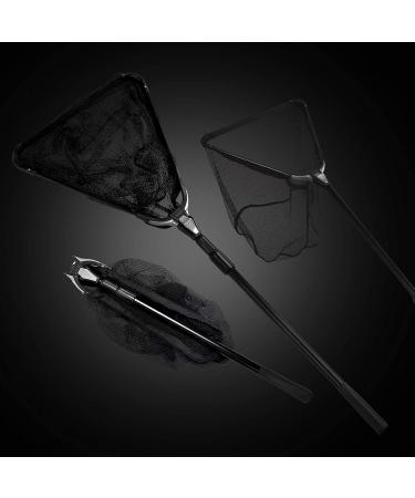 Fiblink Folding Aluminum Fishing Landing Net with Telescoping Handle | Extendable 59-118 inches - Buy Online on GoSupps.com