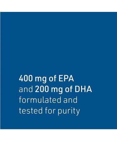 Buy Natural Factors Rx Omega-3 400 mg EPA & 200 mg DHA | 240 Softgels for Heart & Brain Health - Buy Online on GoSupps.com