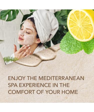 O Naturals Exfoliating Lemon Oil Dead Sea Salt Scrub | Anti-Cellulite & Acne Treatment | Deep-Cleansing Body Scrub with Essential Oils | 18oz - Buy Online on GoSupps.com