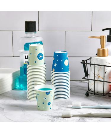 600-Pack 3oz Disposable Paper Cups - Green and Blue | Bathroom, Espresso, Snack Cups for Parties, Picnics, Travel - Buy Online on GoSupps.com