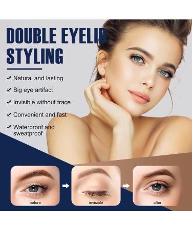 Double Eyelid Band - 480 Invisible Tapes with Tweezers & Spray Bottle | Perfect for Beautiful Eyelids - Buy Online on GoSupps.com