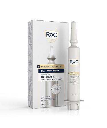 RoC Derm Correxion Fill + Treat Advanced Retinol Serum - Wrinkle Filling Treatment with Hyaluronic Acid - 15ml | Buy Now for Global Shipping - Buy Online on GoSupps.com