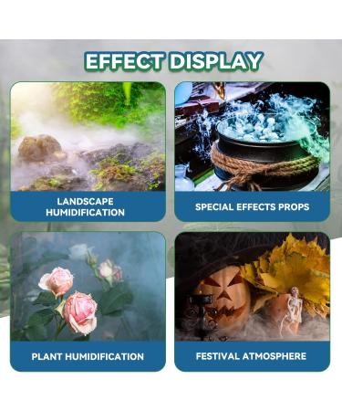 Mxmoonant Mist Maker 6 Head Ultrasonic Fogger - 4.2L/H Humidifier for Hydroponics & Landscape - 250W Festival Atmosphere Fogger - Buy Online on GoSupps.com