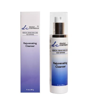 Rejuvenating Facial Cleanser Face Wash for Oily or Blemish-Prone Skin Ultra Gentle Daily Cleanser with Ginger Root Cucumber Fruit Extract Anti-Aging Skin Rescue Deep Cleanser