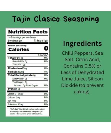 Tajin Seasoning Bundle -Tajin Clasico with Lime 142g Tajin Habanero with Lime 45g and Tajin Chamoy Sauce 455ml (Pack of 3) - Buy Online on GoSupps.com