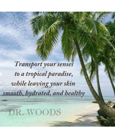 Dr. Woods Raw Black Coconut Papaya Soap with Organic Shea Butter - 32 oz Pump - Buy Online on GoSupps.com