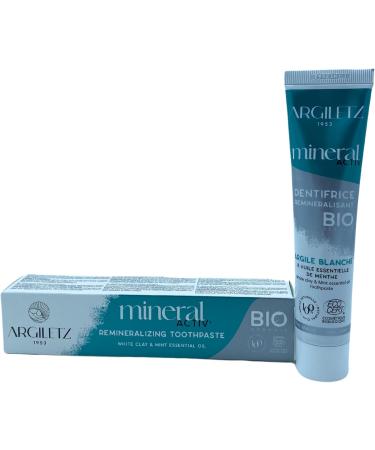  ARCILIA (ARCILIA) Argiletz White Clay Toothpaste Mint Aroma 75 ml Organic Natural French - Buy Online on GoSupps.com