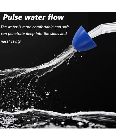 Neti Pot Portable Electric Nose Cleaner Cordless Pulsating Nasal Irrigation Sinus Rinse System Nasal Sinus Rinse for Adult & Kid Sinus & Allergy Relief - Buy Online on GoSupps.com