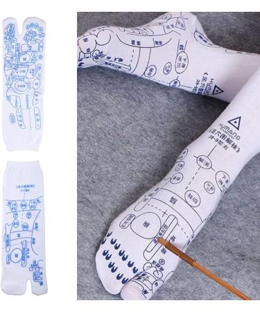 Ixkbiced Reflexology Socks - Acupuncture & Pressure Point Therapy for Foot Pain Relief - Buy Online on GoSupps.com