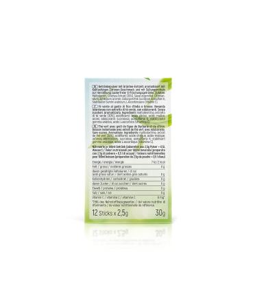 Intick Ice Tea | Sugar-Free Instant Drink | Vegan Green Tea Powder with Cactus Fig & Lemon | 12 Pack (0.5-1L) | Low-Calorie Beverage with Vitamin C - Buy Online on GoSupps.com