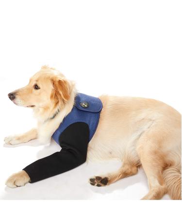 COODEO DOG RECOVERY Suit abrasion -resistant dog Recovery sleeve washable 2.5mm waterproof pets prevent wounds bite keep dry (s)